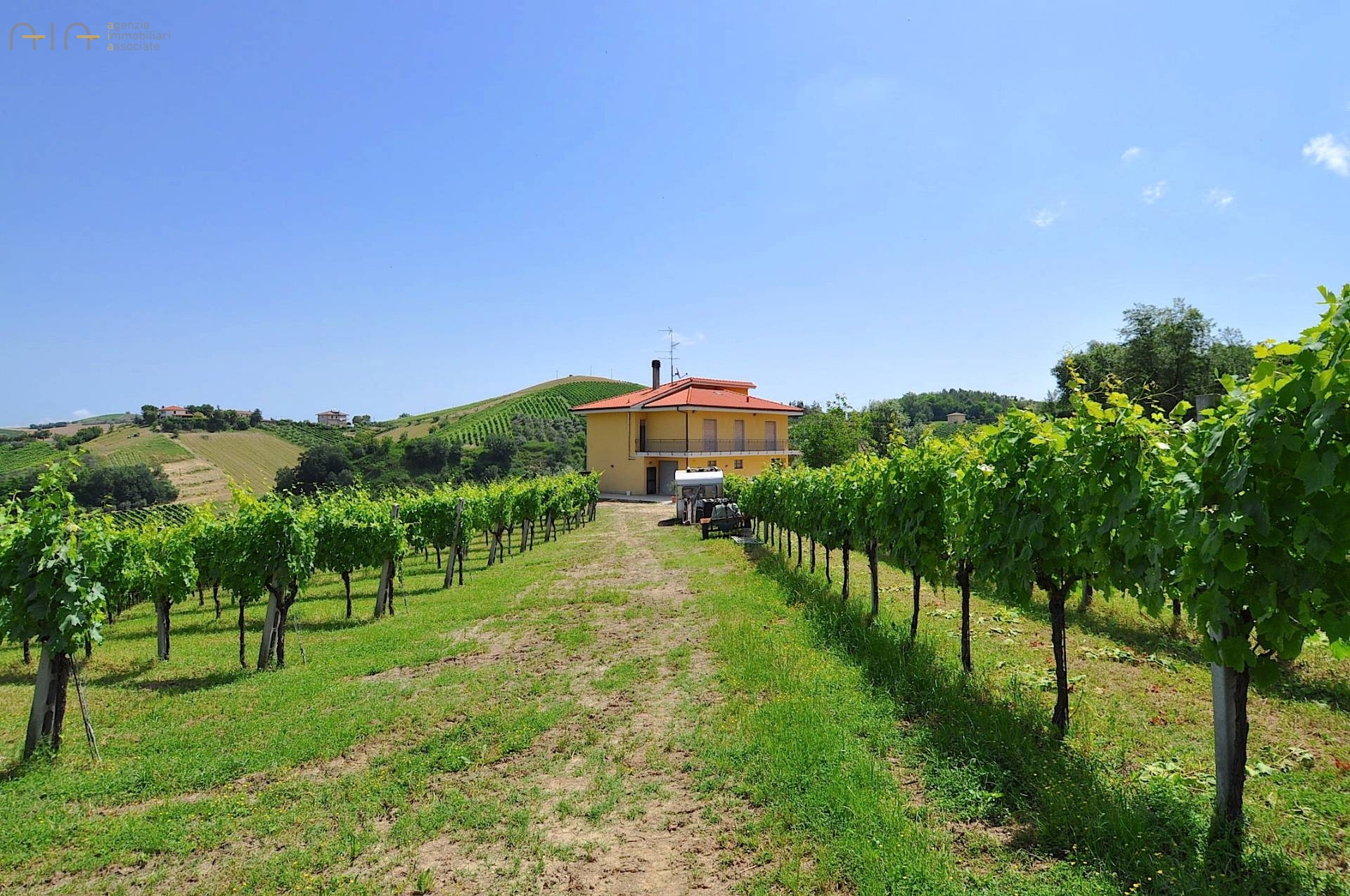 Casa cielo - terra in vendita a Cossignano, Collinare / Campagna