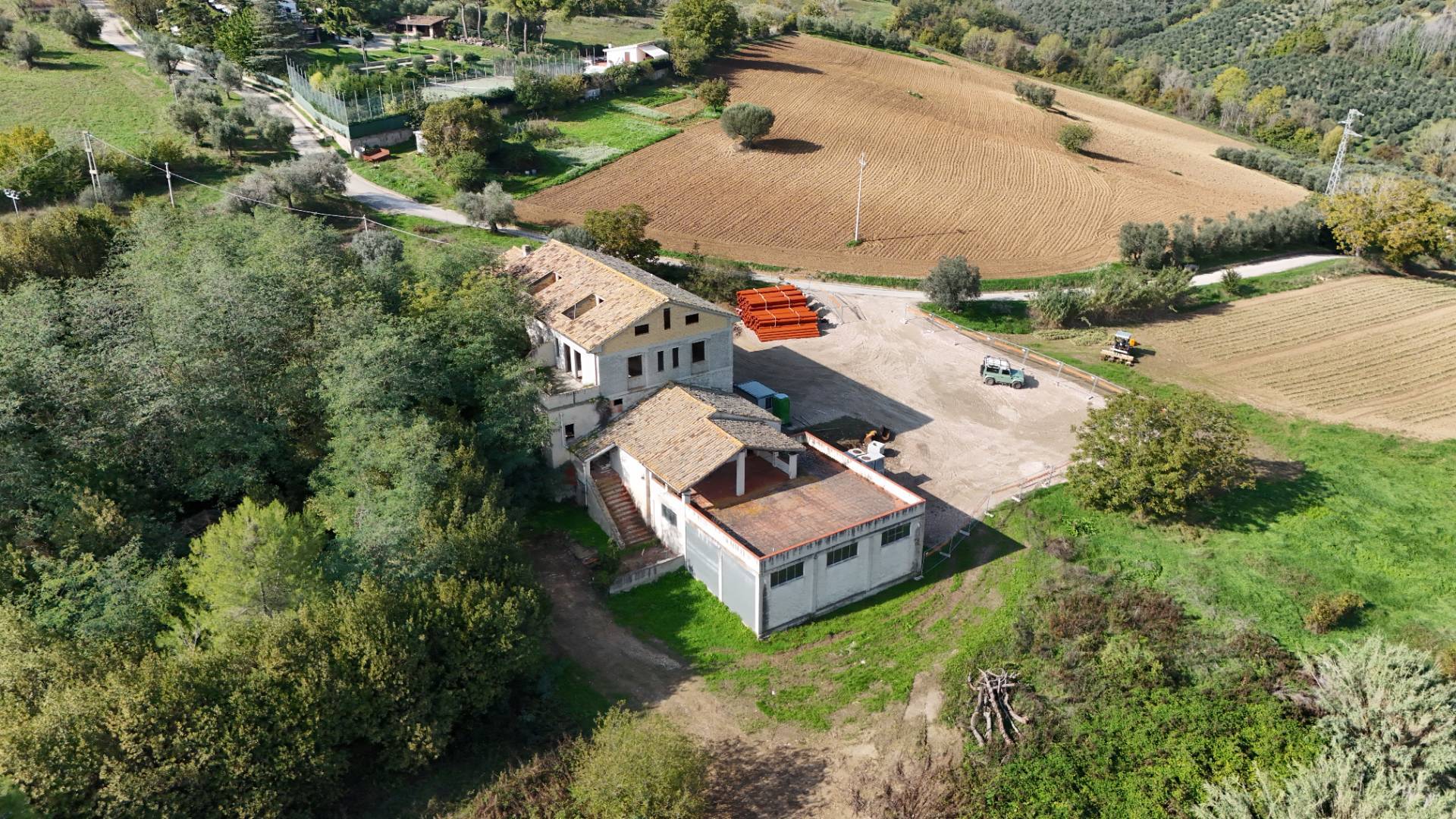 Casale Colonico Rustico in vendita a Acquaviva Picena, Madonna delle Piane