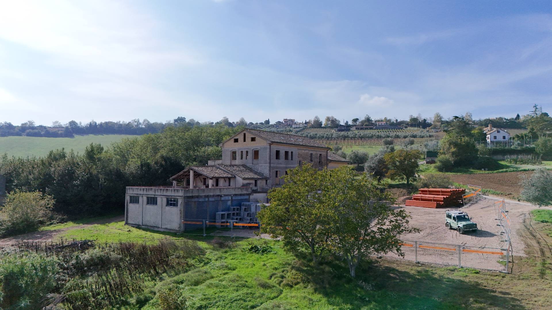Casale Colonico Rustico in vendita a Acquaviva Picena, Madonna delle Piane