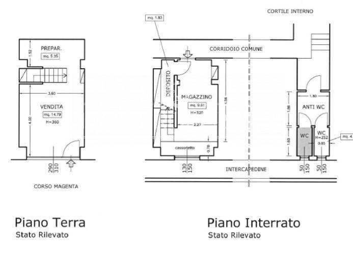 Negozio in vendita a Milano, Magenta