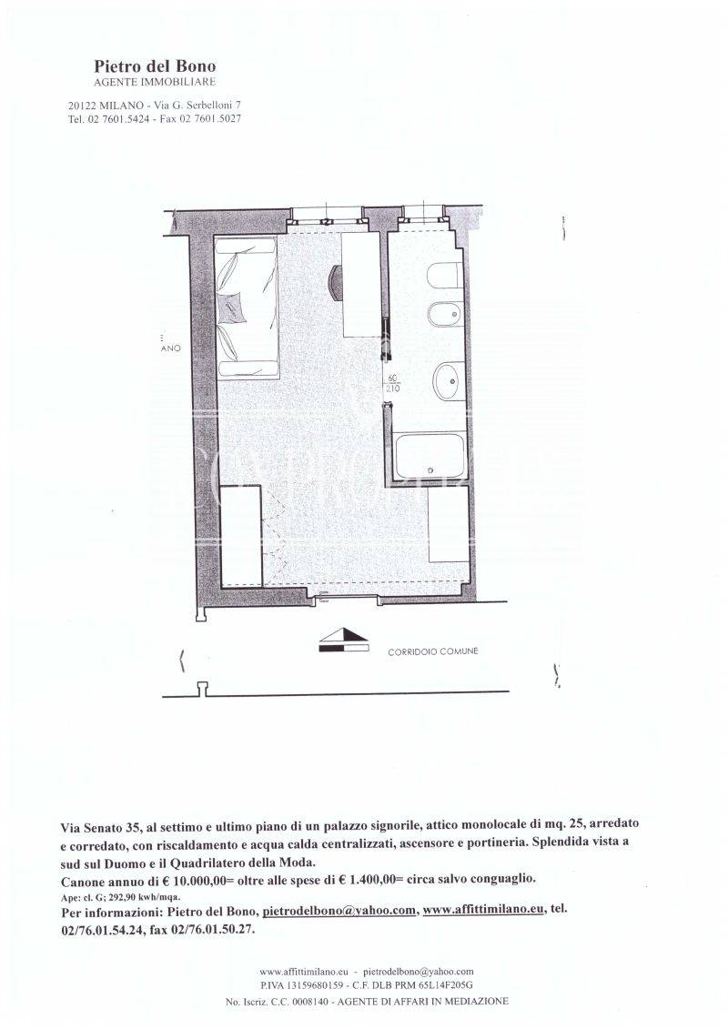 Appartamento in affitto a Milano, Duomo