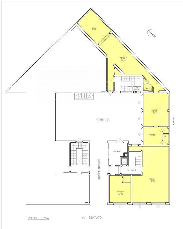 Negozio in affitto a Milano, Brera