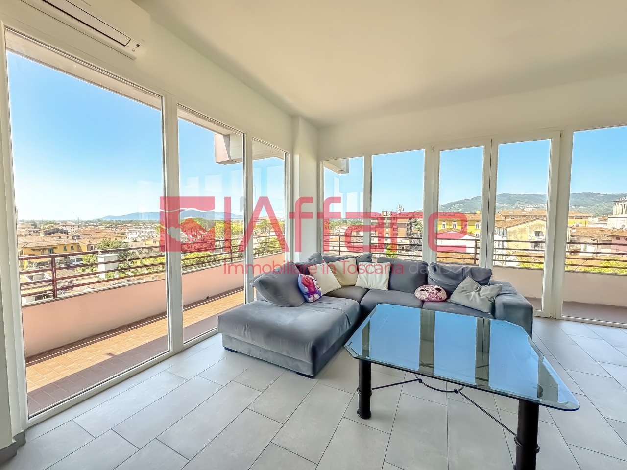 Appartamento con terrazzi a Montecatini-Terme