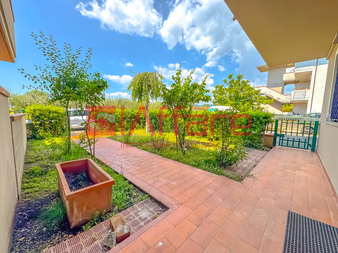 Quadrilocale con giardino a Montecatini-Terme