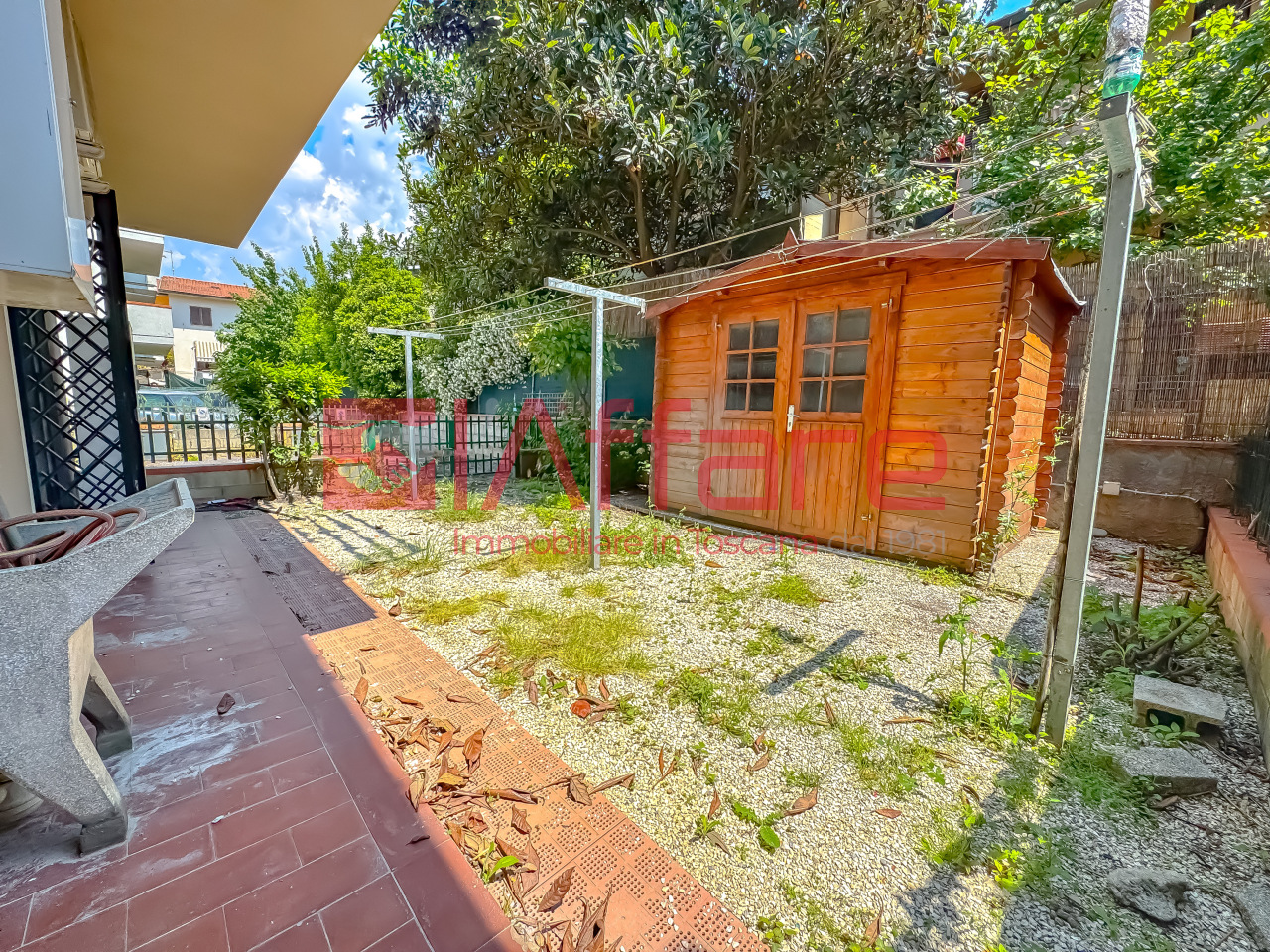 Quadrilocale con giardino a Massa e Cozzile
