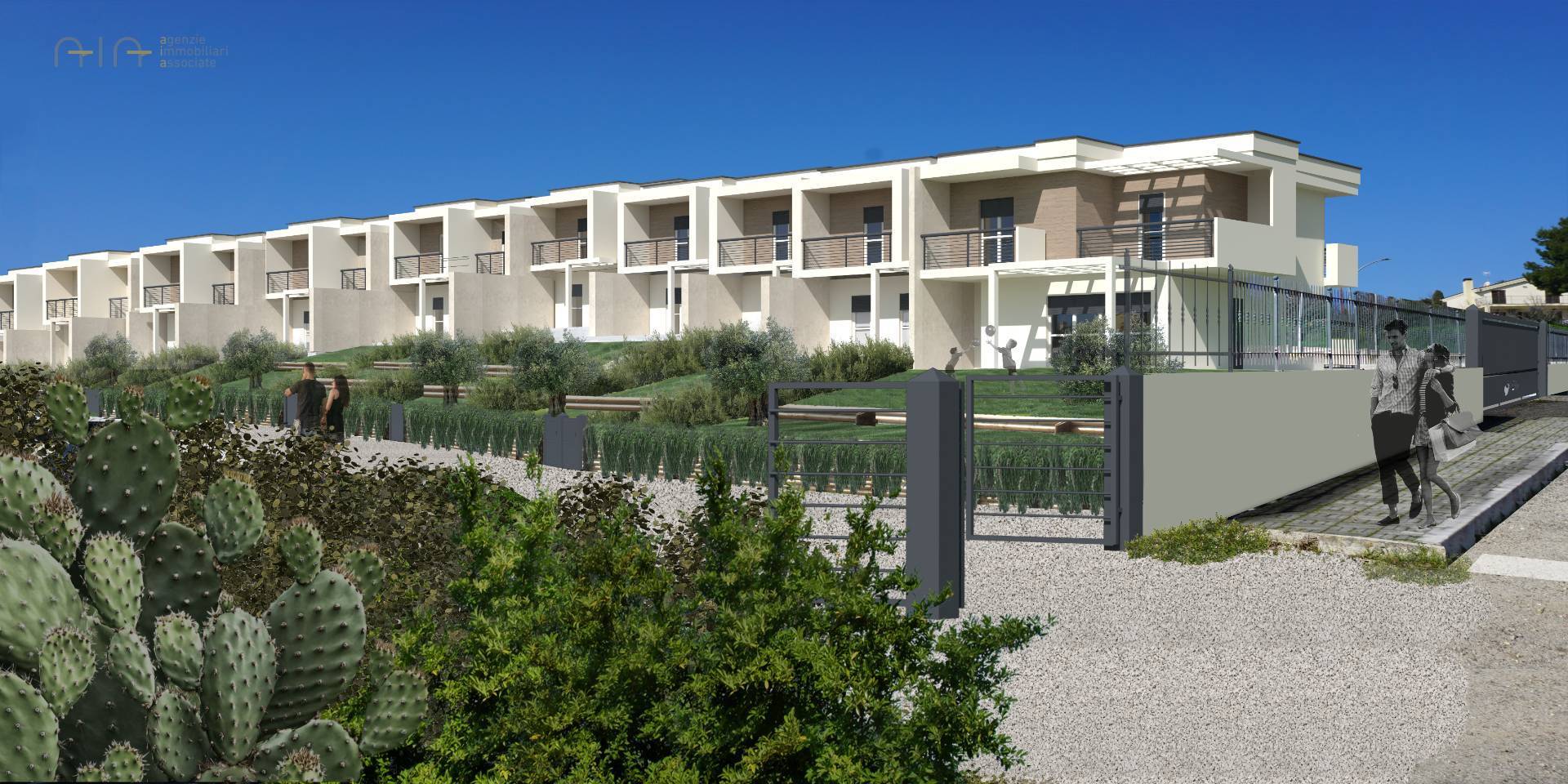 Villino a schiera / bifamiliare in vendita a Grottammare, Val Tesino (dall'imbocco fino a Ripatranso