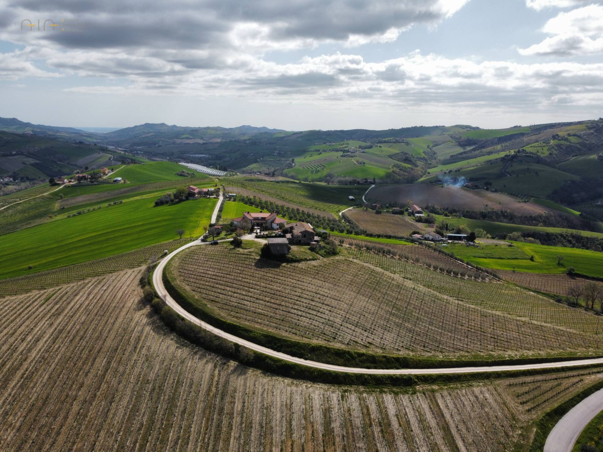 Casale Colonico Rustico in vendita a Castignano, Collinare