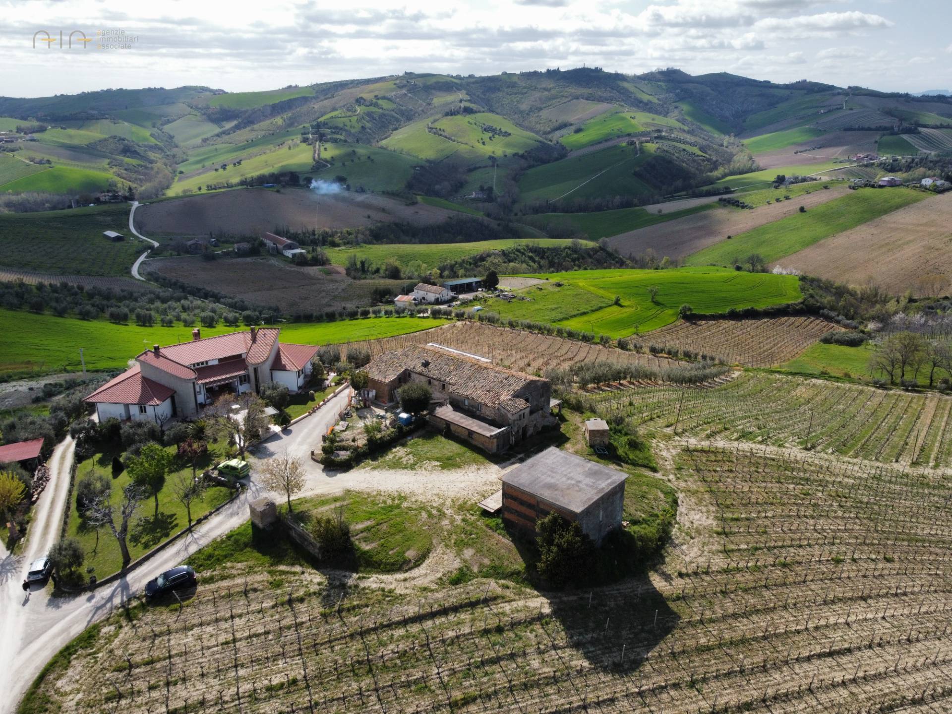 Casale Colonico Rustico in vendita a Castignano, Collinare