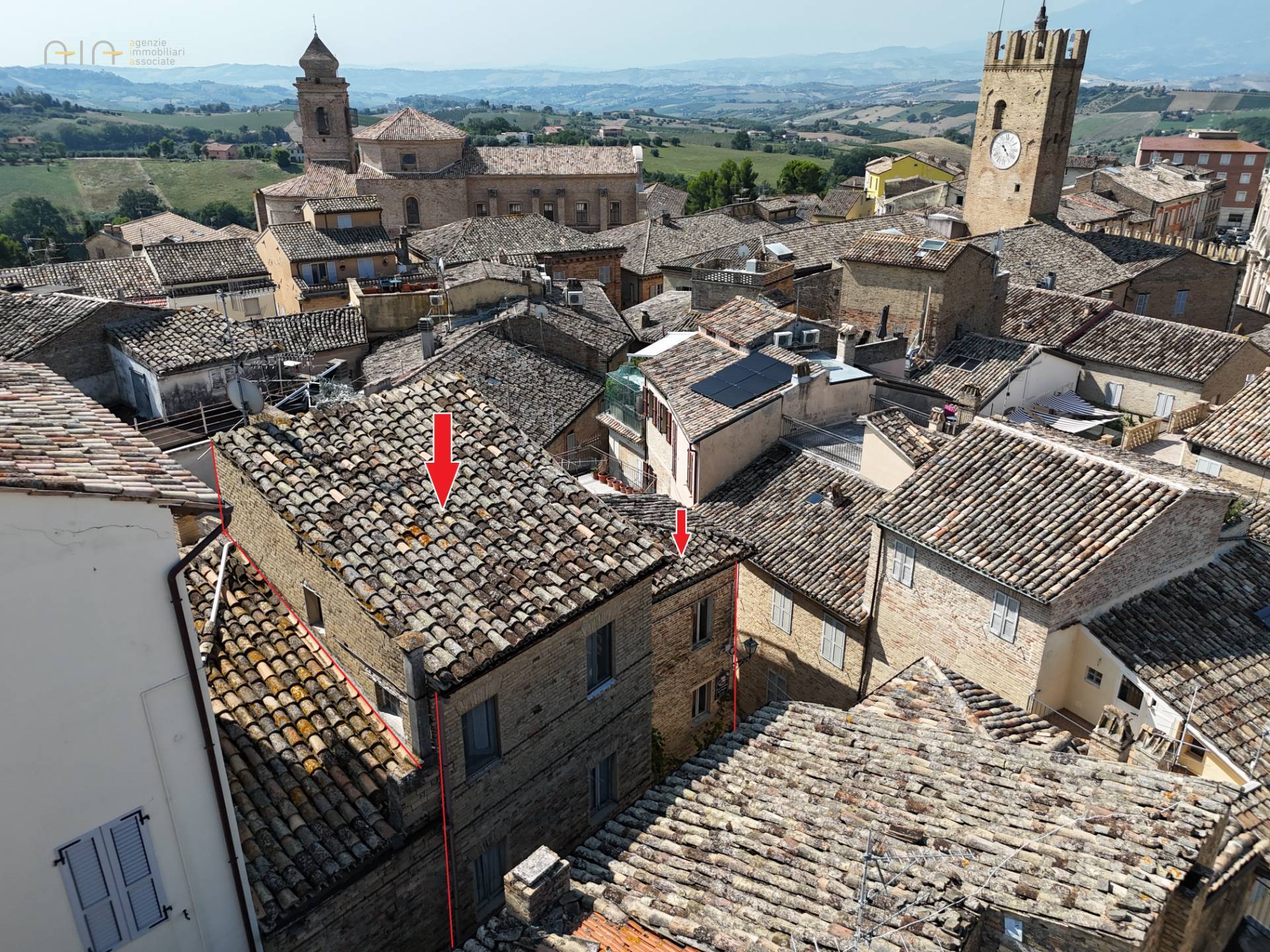 Casa cielo - terra in vendita a Offida, Centro Storico (entro Mura Medievali)