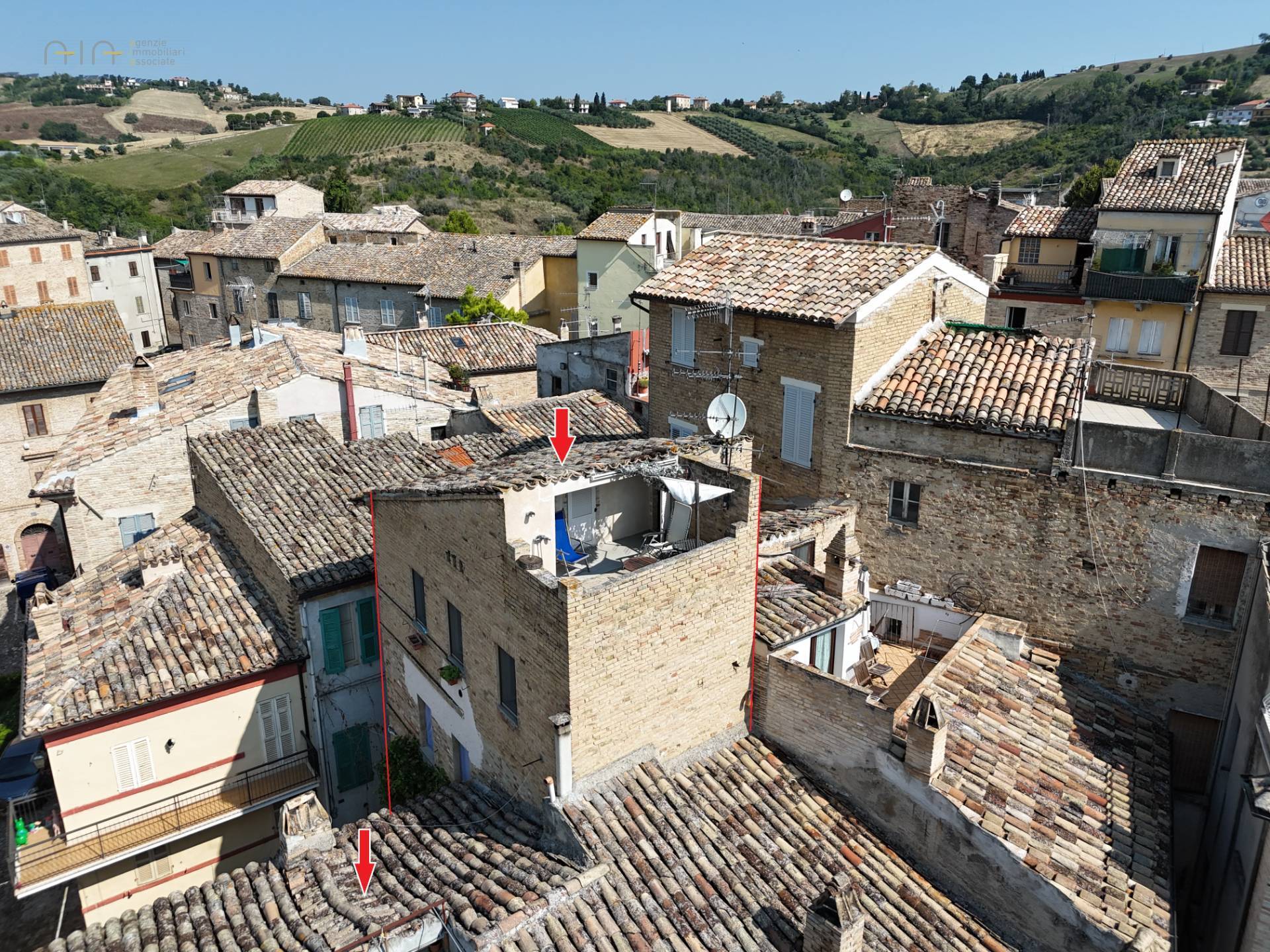 Casa cielo - terra in vendita a Offida, Centro Storico (entro Mura Medievali)
