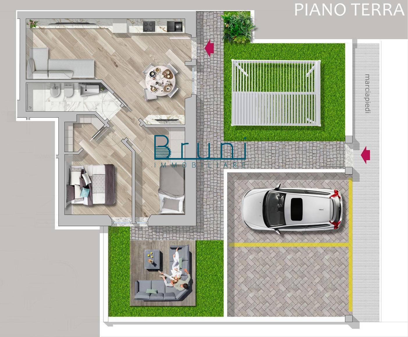 Trilocale in vendita, San Benedetto del Tronto zona viale de gasperi