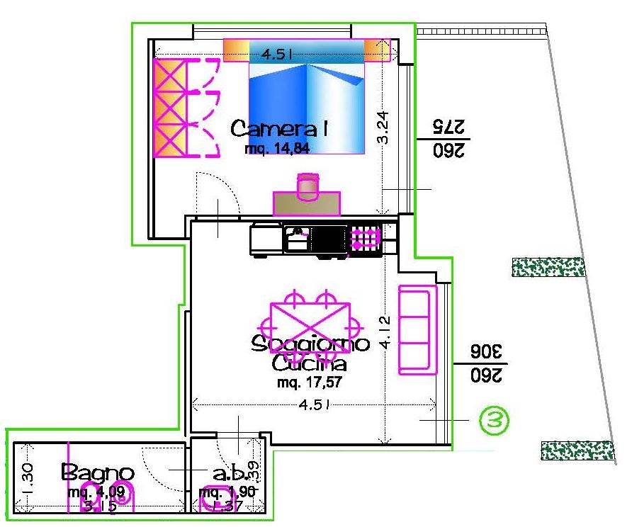 Appartamento in vendita a San Benedetto del Tronto, Semicentrale