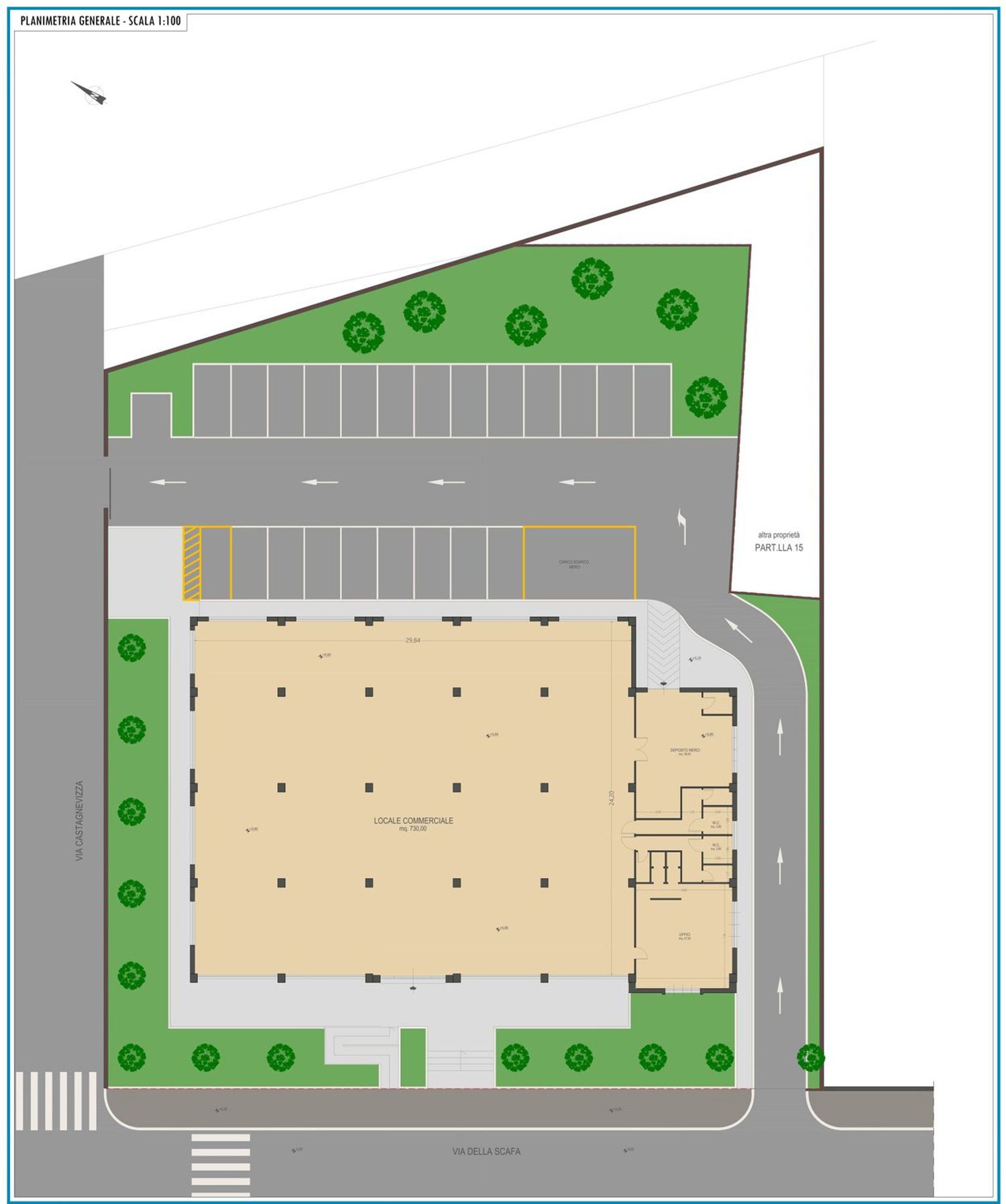 Locale commerciale in affitto in via della scafa 410, Fiumicino