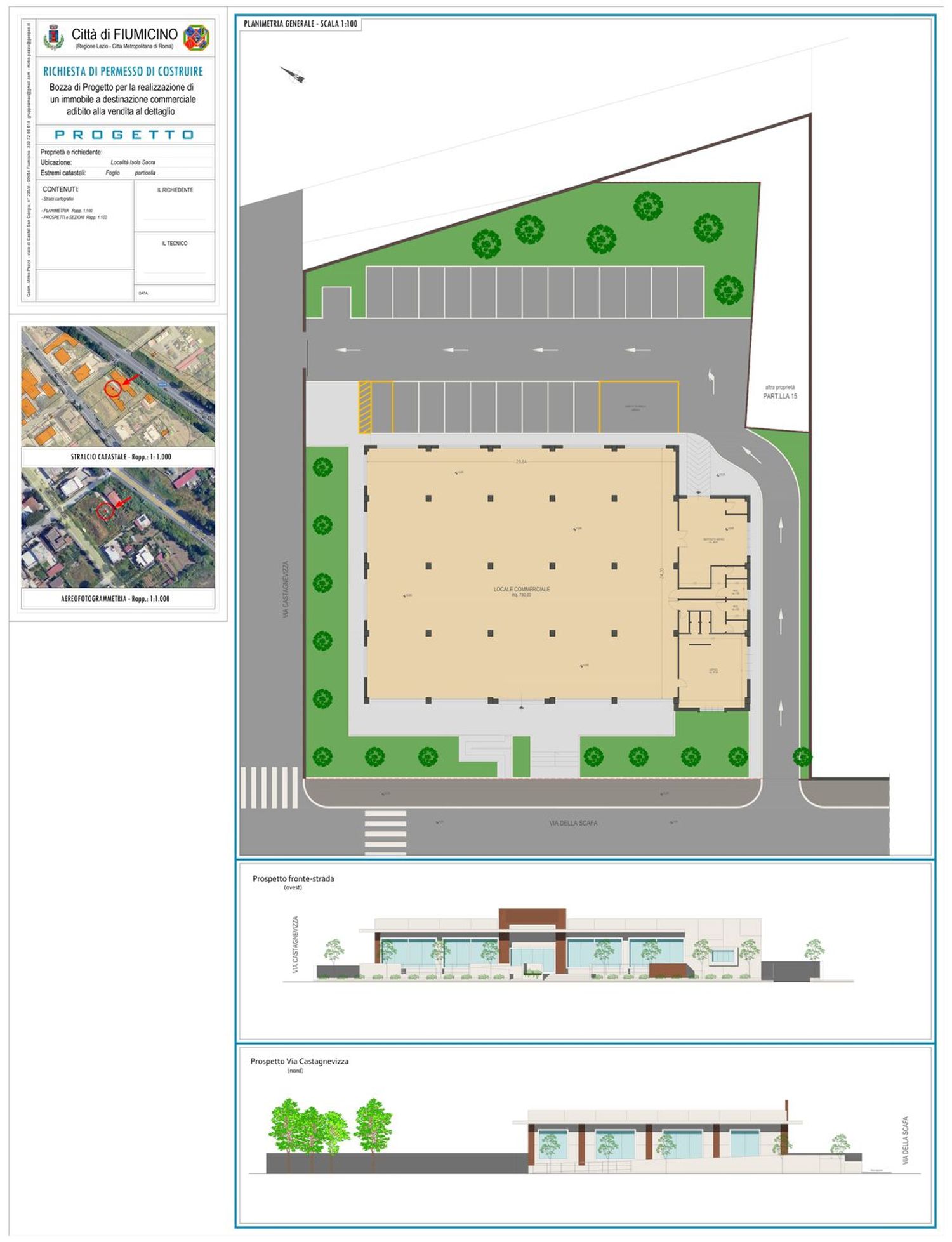 Locale commerciale in affitto in via della scafa 410, Fiumicino