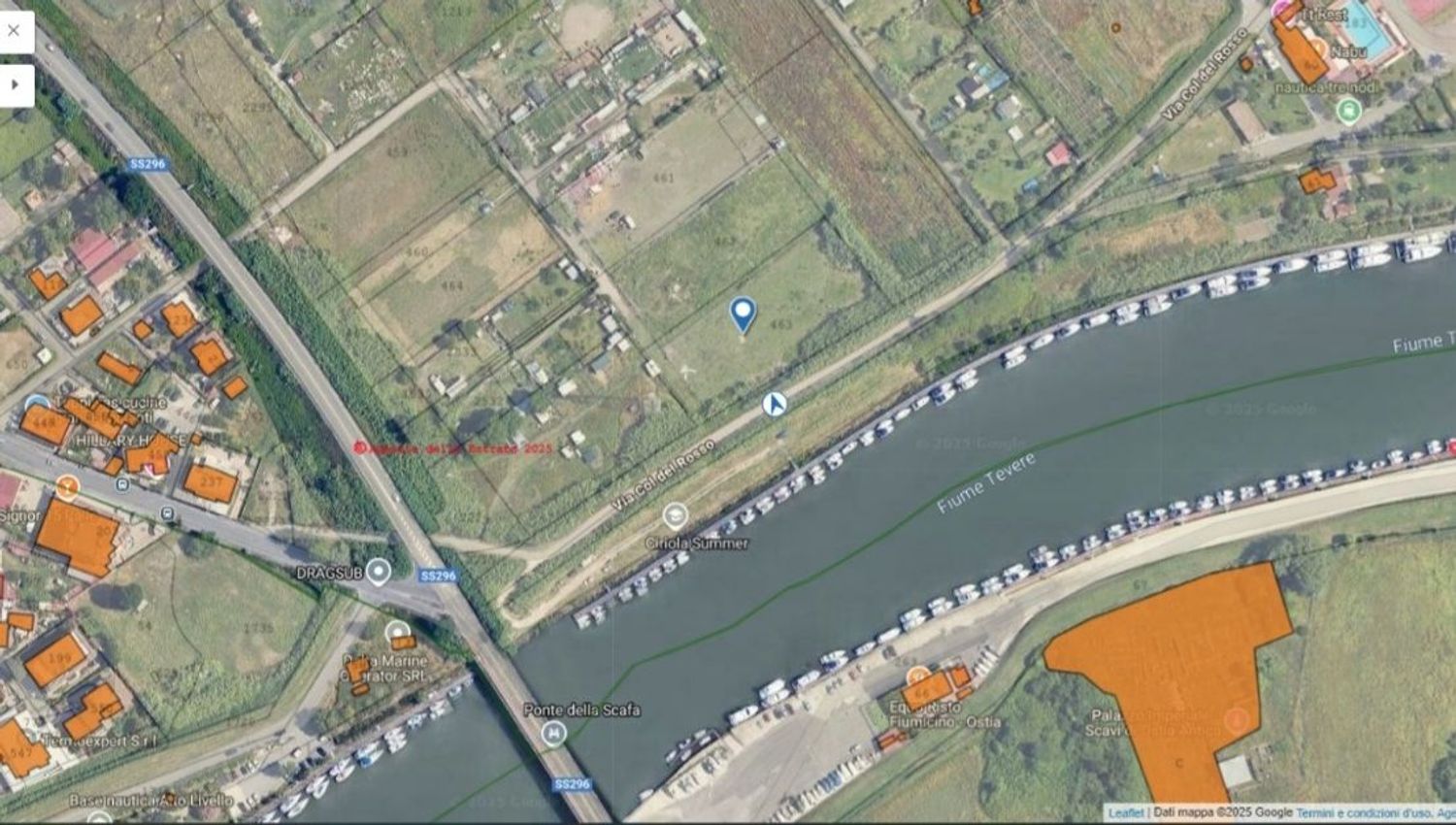 Terreno in vendita in via col del rosso 0, Fiumicino