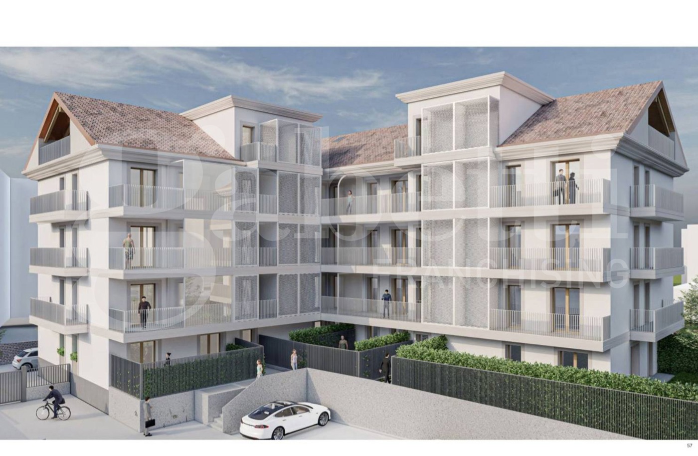 Quadrilocale con giardino a Trofarello