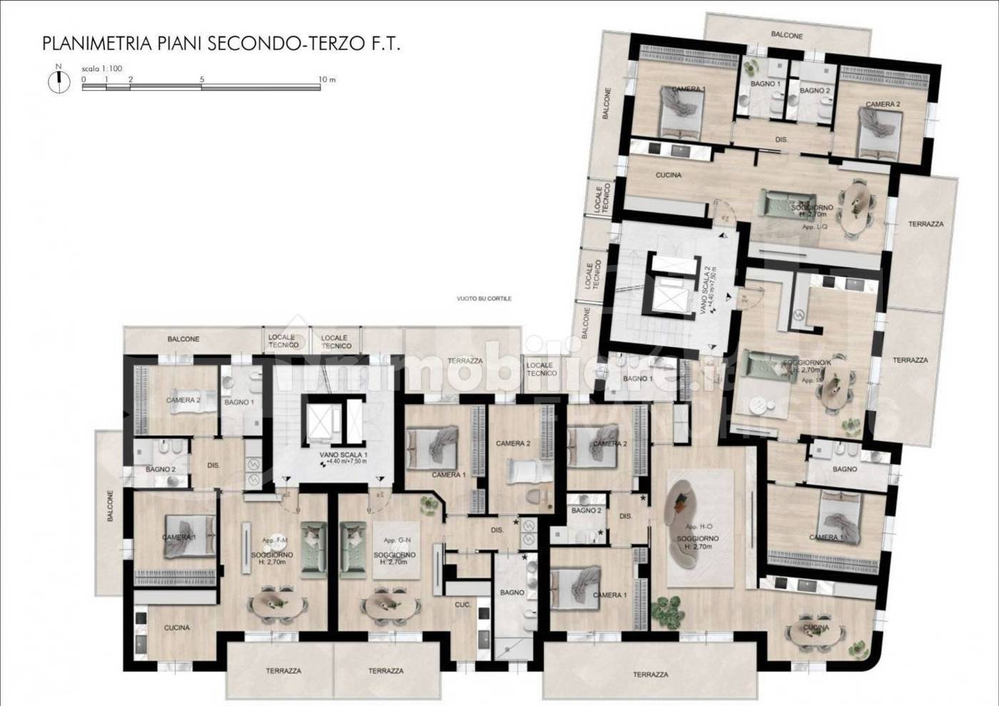 Quadrilocale con giardino a Trofarello