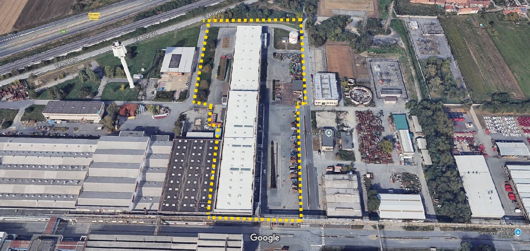 Capannone in vendita a Chivasso, Area Industriale Chind