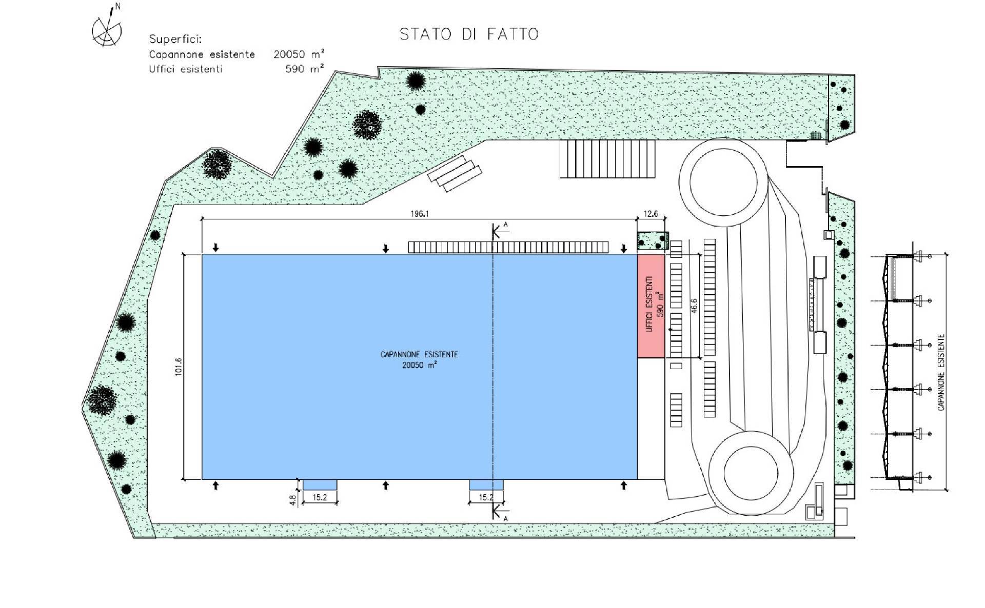 Capannone in vendita a Alpignano, Industriale