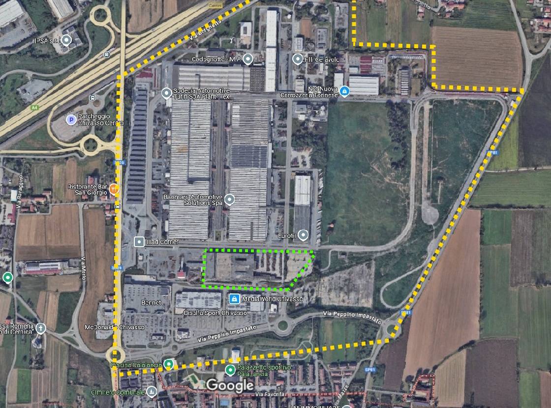 Capannone in vendita a Chivasso, Area Industriale Chind