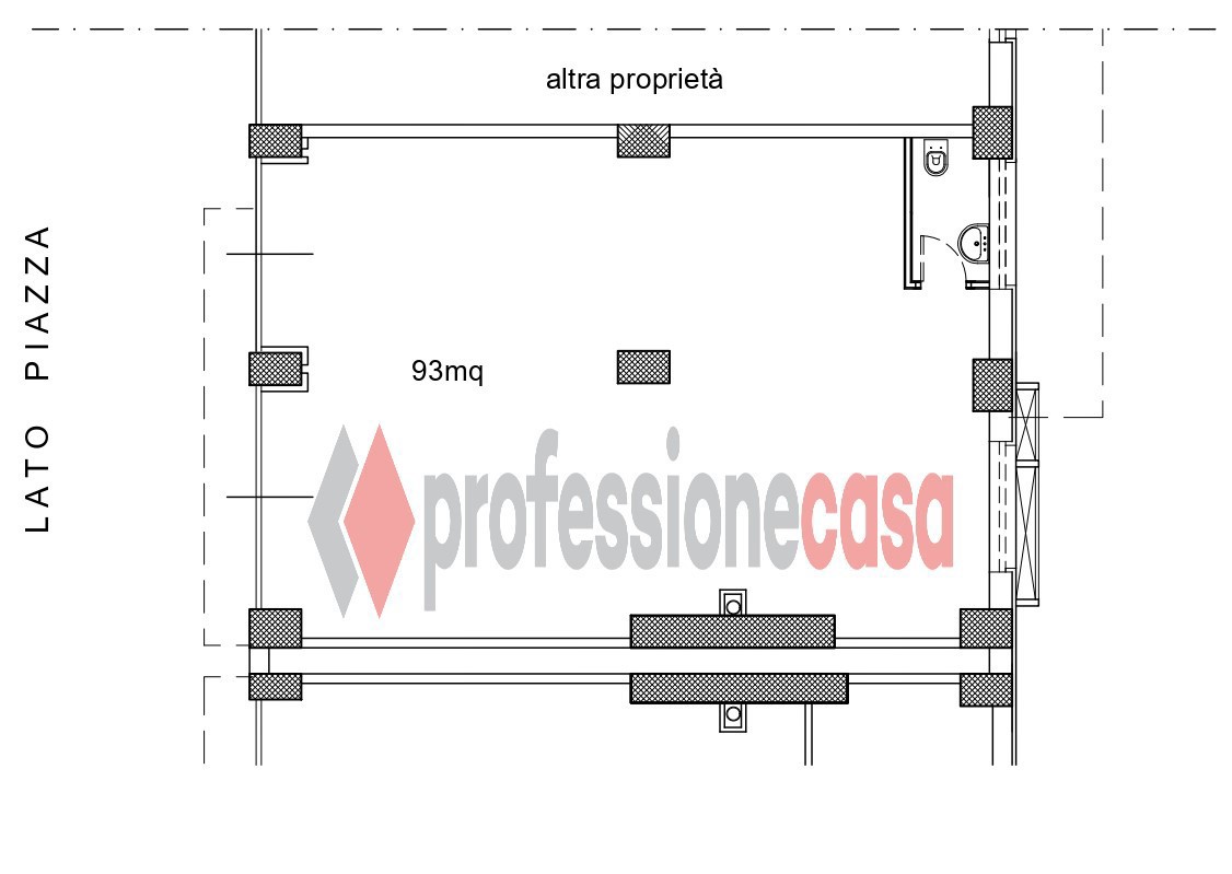 Negozio in affitto a Salerno
