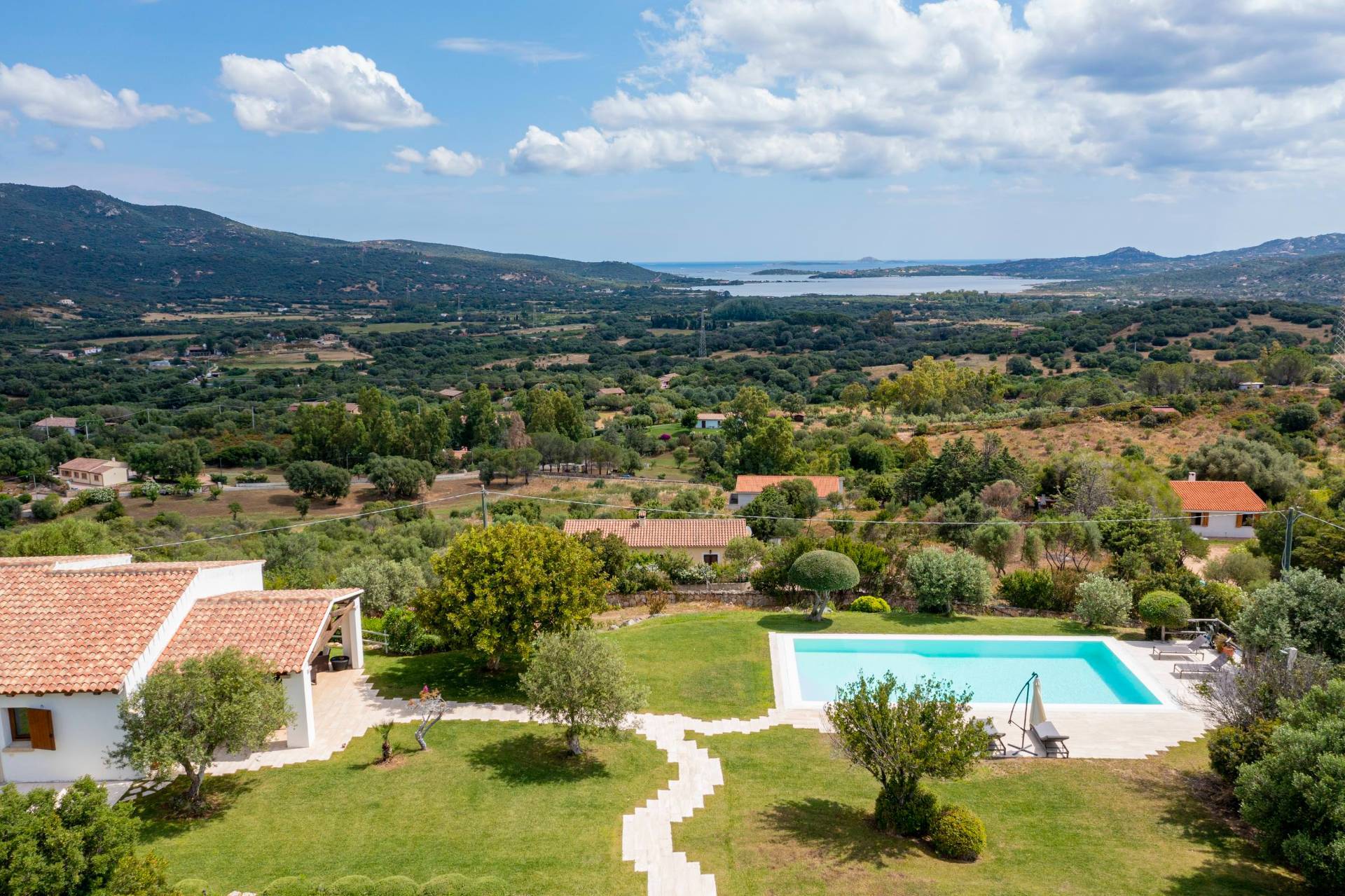 Villa vista mare, Olbia cugnana