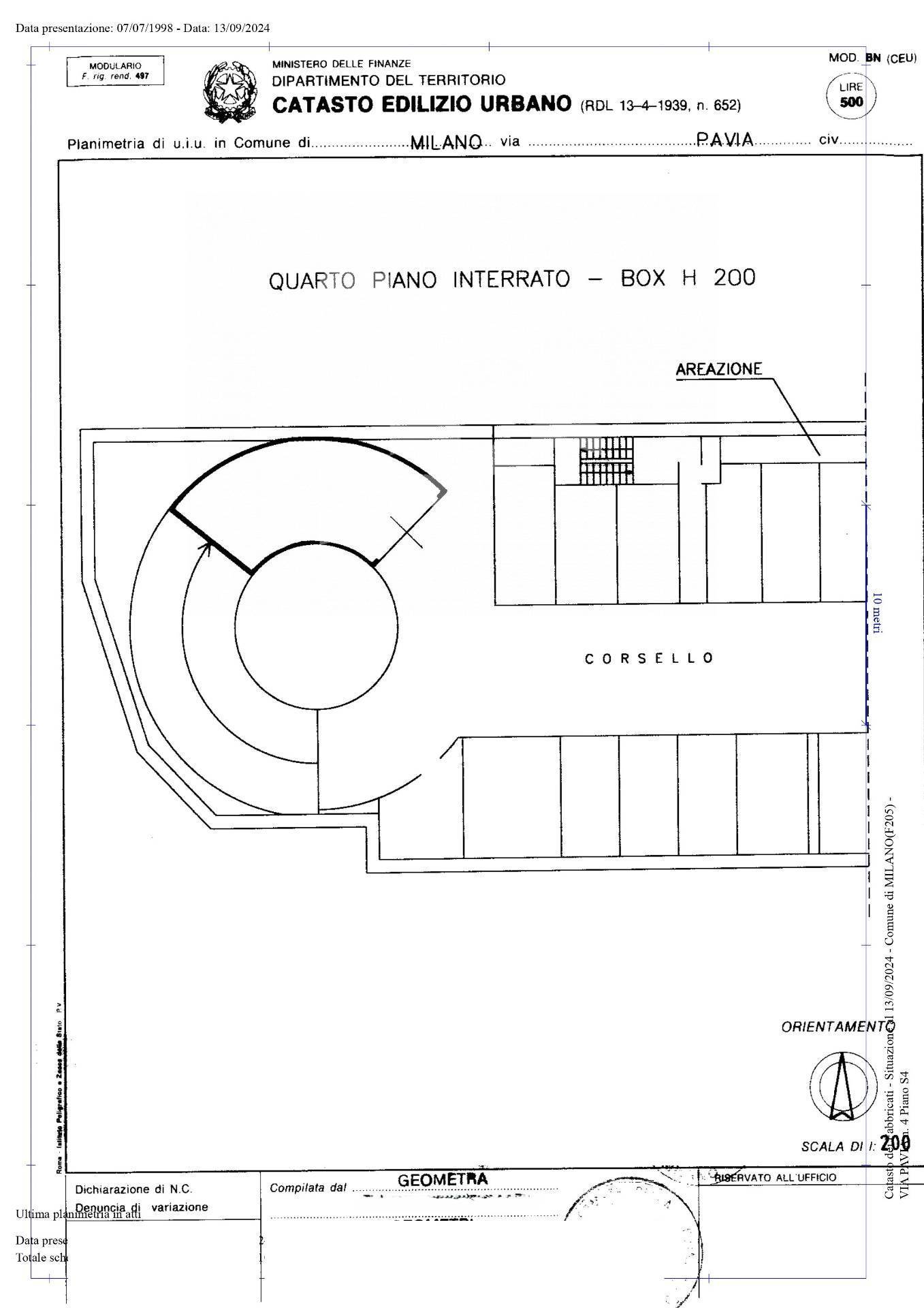 Box o garage in vendita a Milano, Ripamonti