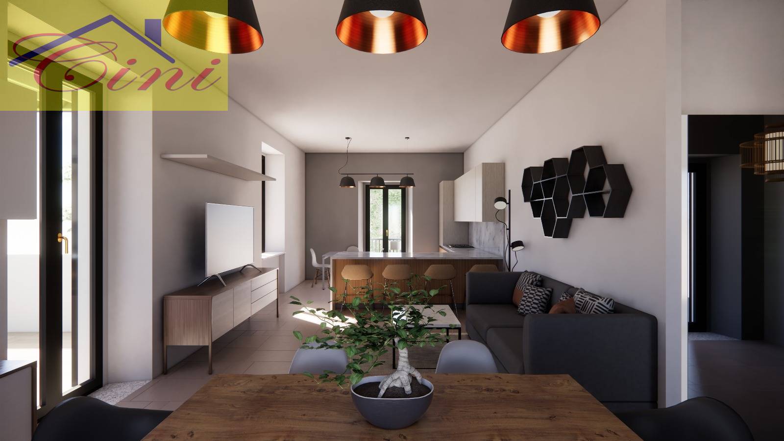 TRILOCALE in vendita a Caprino Bergamasco