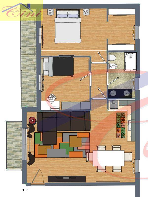 TRILOCALE in vendita a Airuno