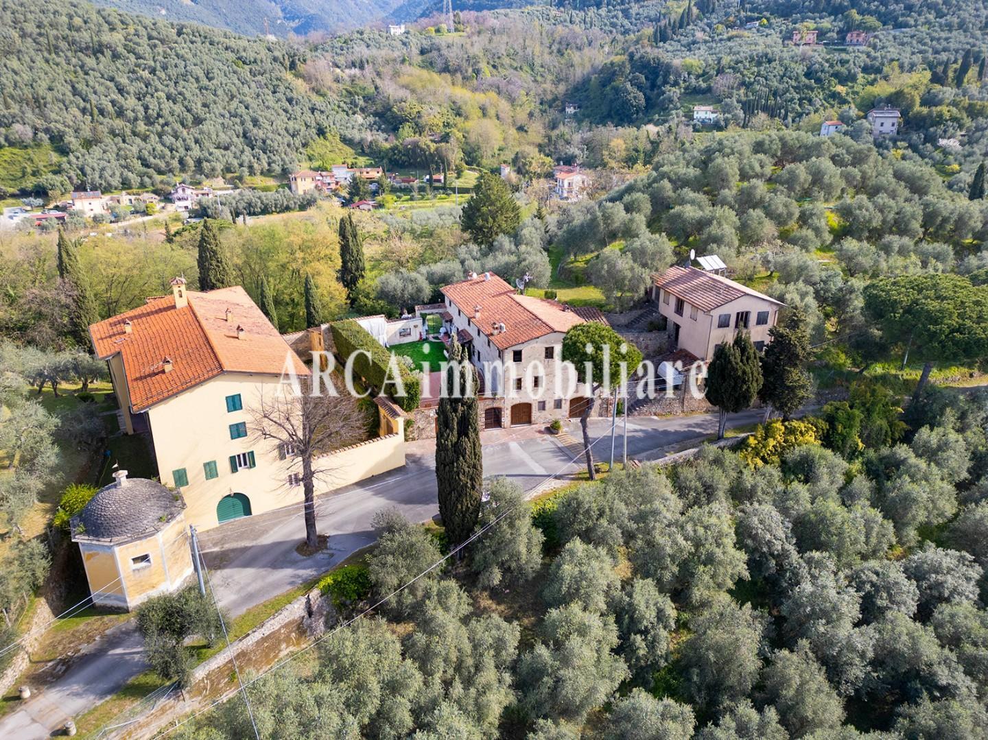 Villa con giardino a Pietrasanta
