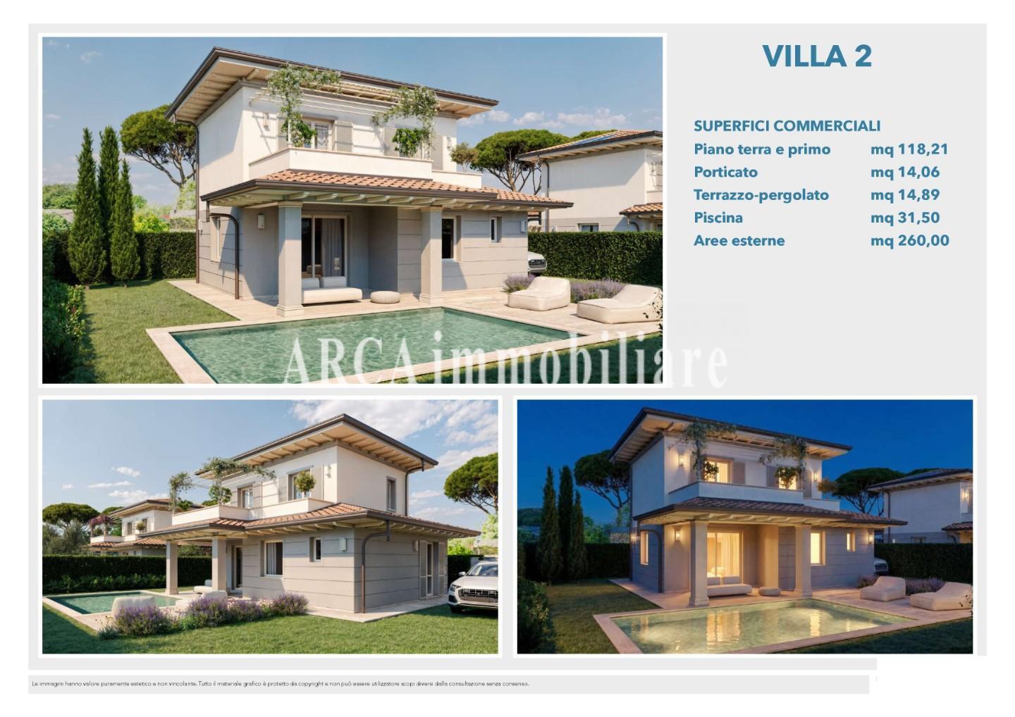 Villa con terrazzo a Pietrasanta