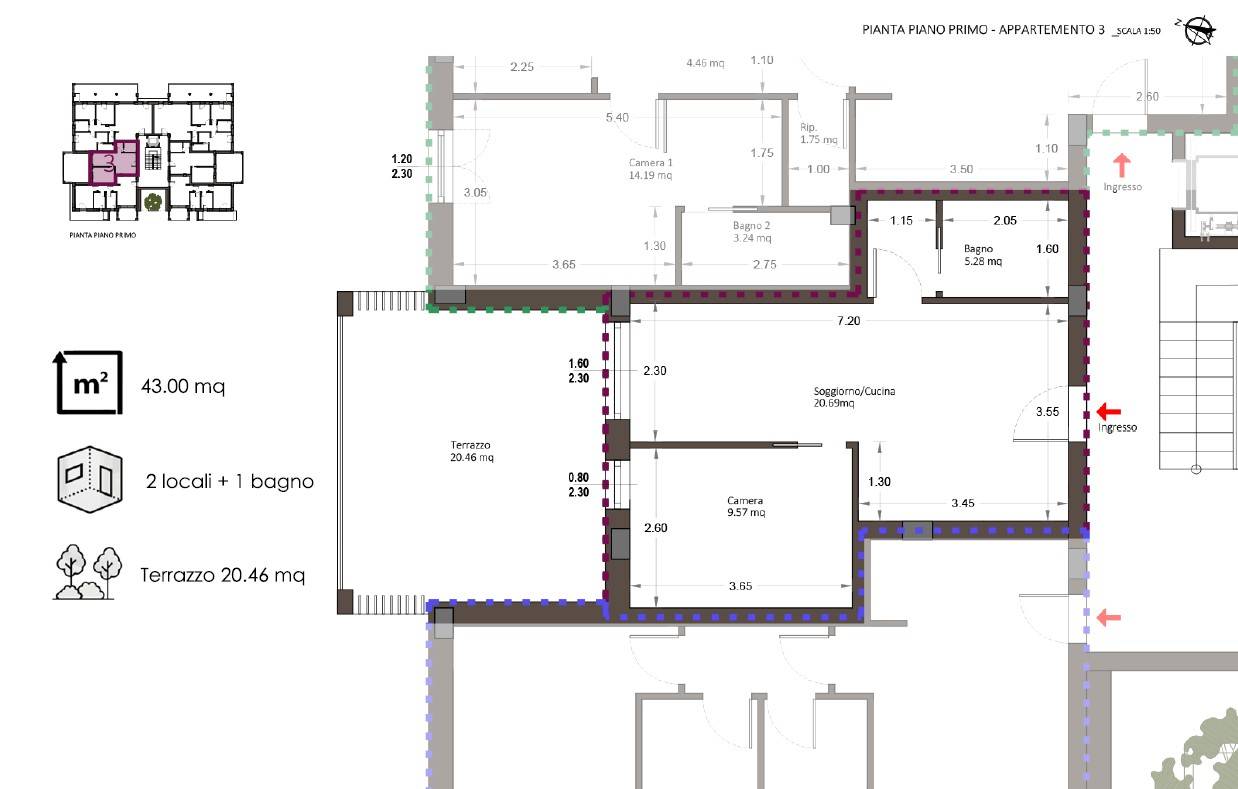 Appartamento in vendita a Porto San Giorgio, Mare