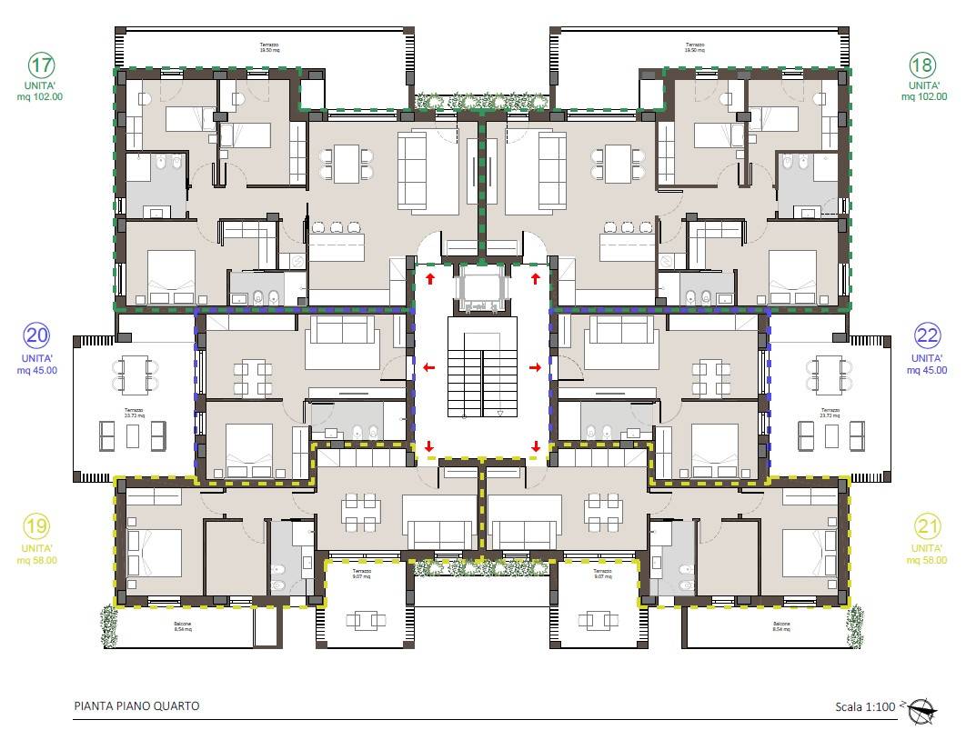 Appartamento in vendita a Porto San Giorgio, Mare