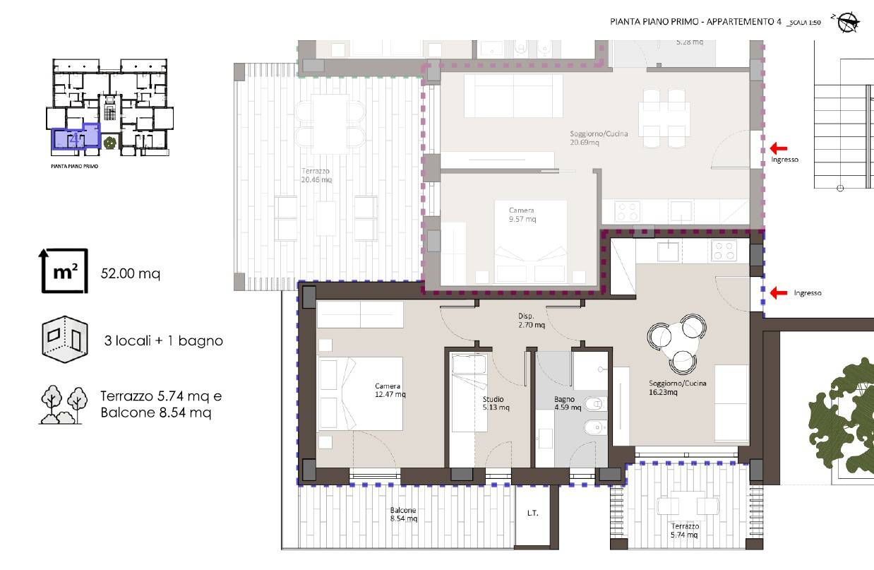 Appartamento in vendita a Porto San Giorgio, Mare