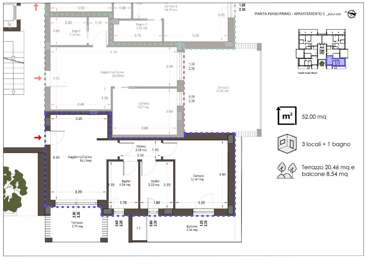 Appartamento in vendita a Porto San Giorgio, Mare