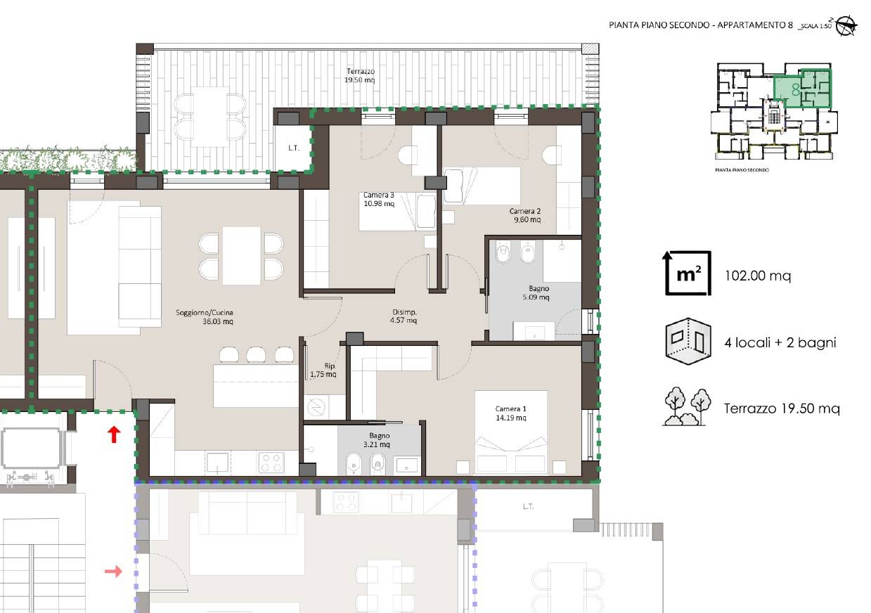 Appartamento in vendita a Porto San Giorgio, Mare