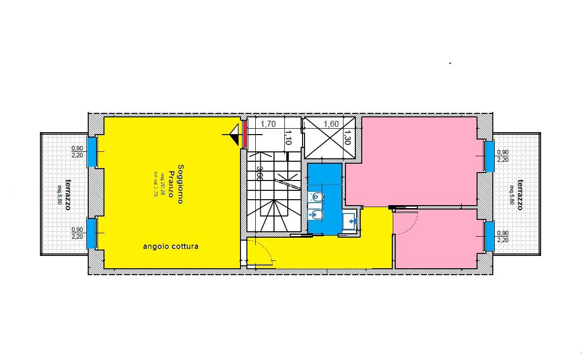 Appartamento in vendita a Porto San Giorgio, Mare