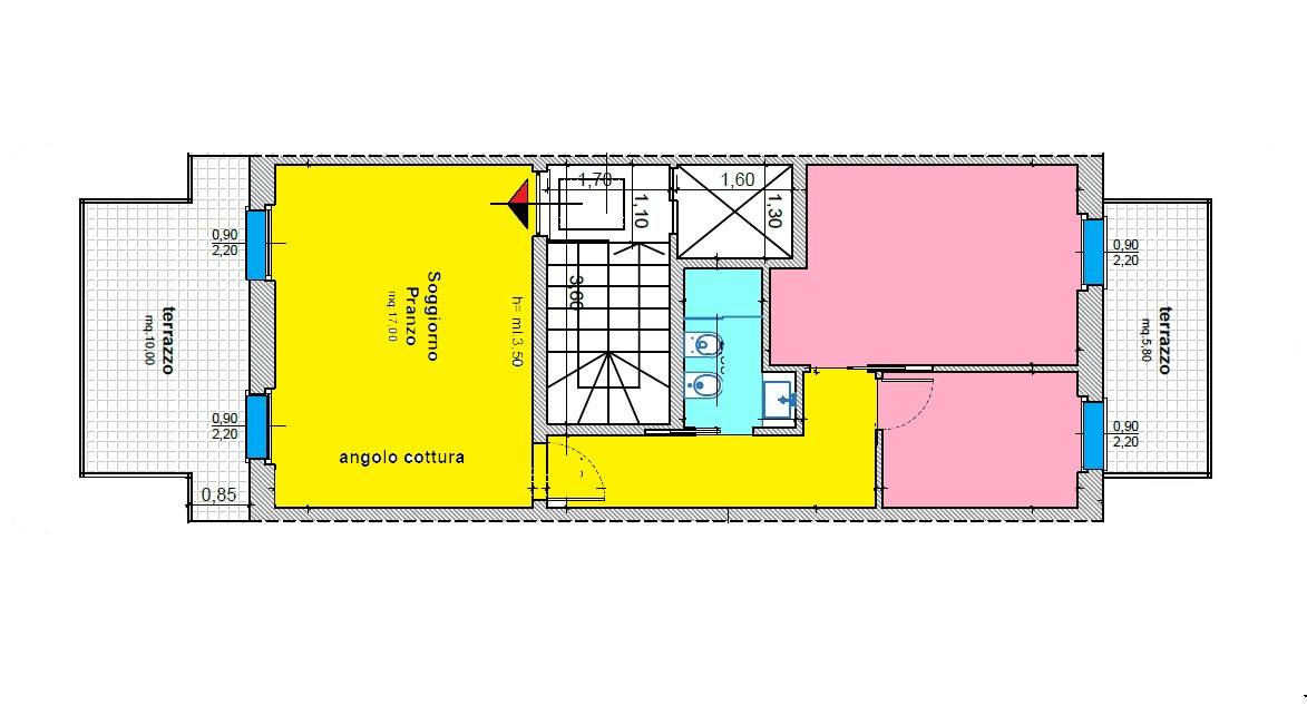 Appartamento in vendita a Porto San Giorgio, Mare