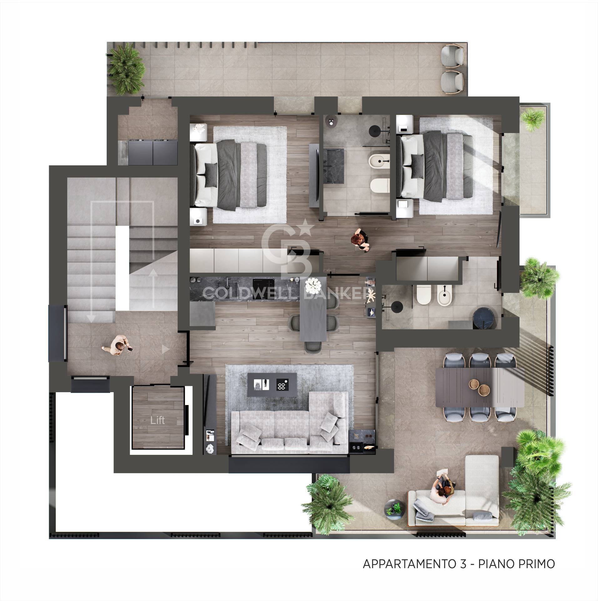 Appartamento in vendita a Riccione, CENTRO