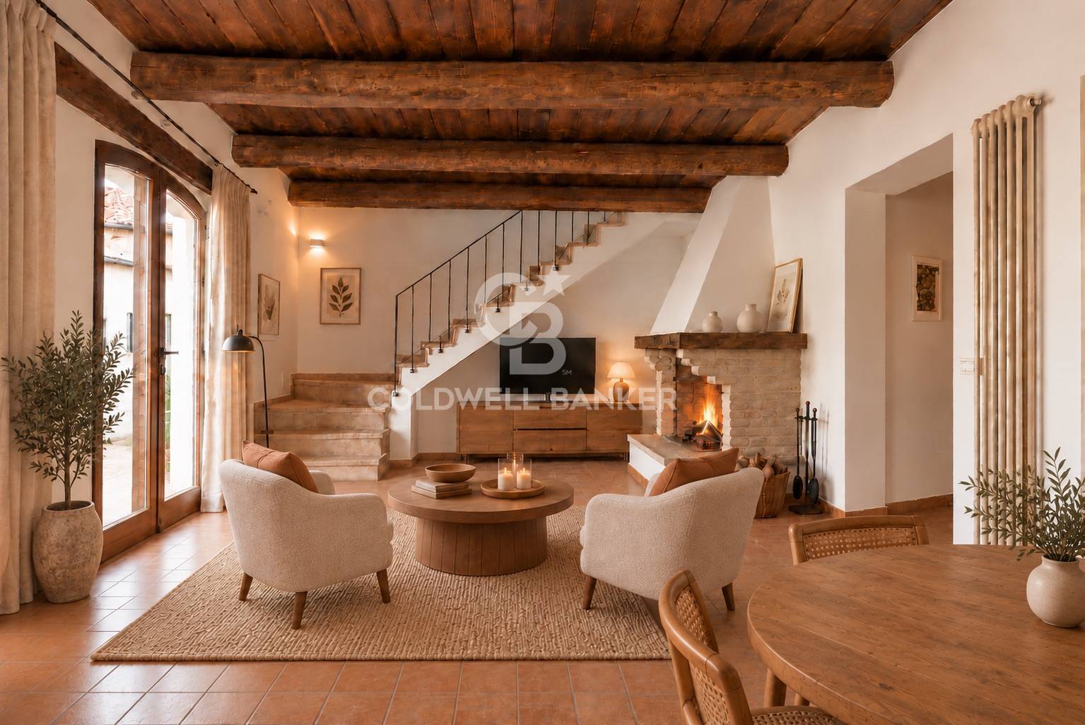 Porzione villa in vendita a Tavoleto