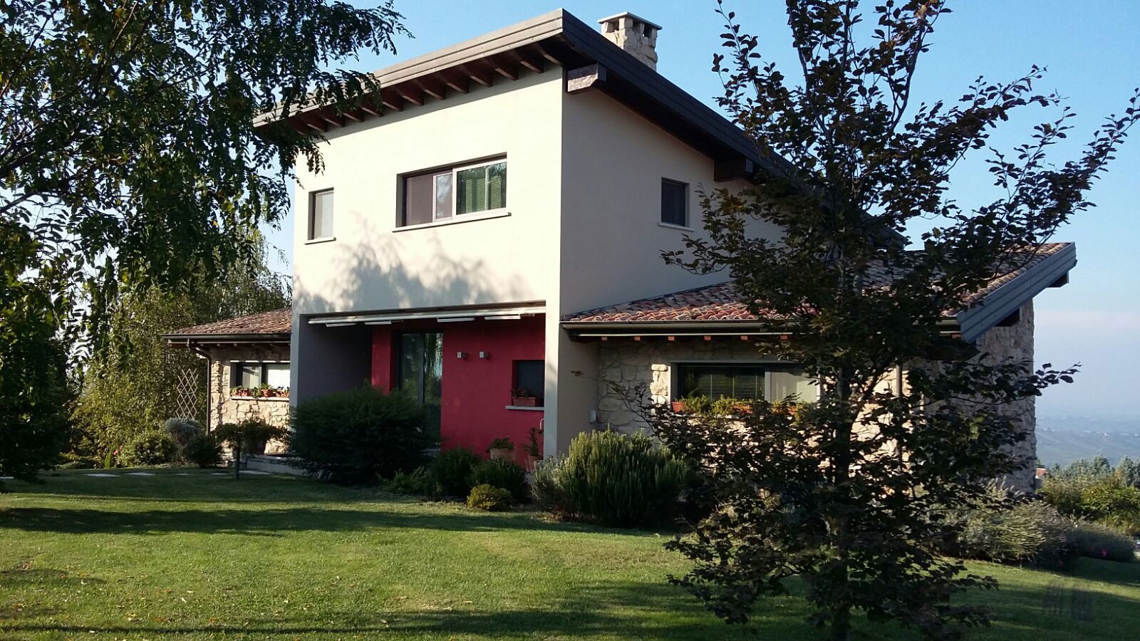Villa con giardino a Ziano Piacentino