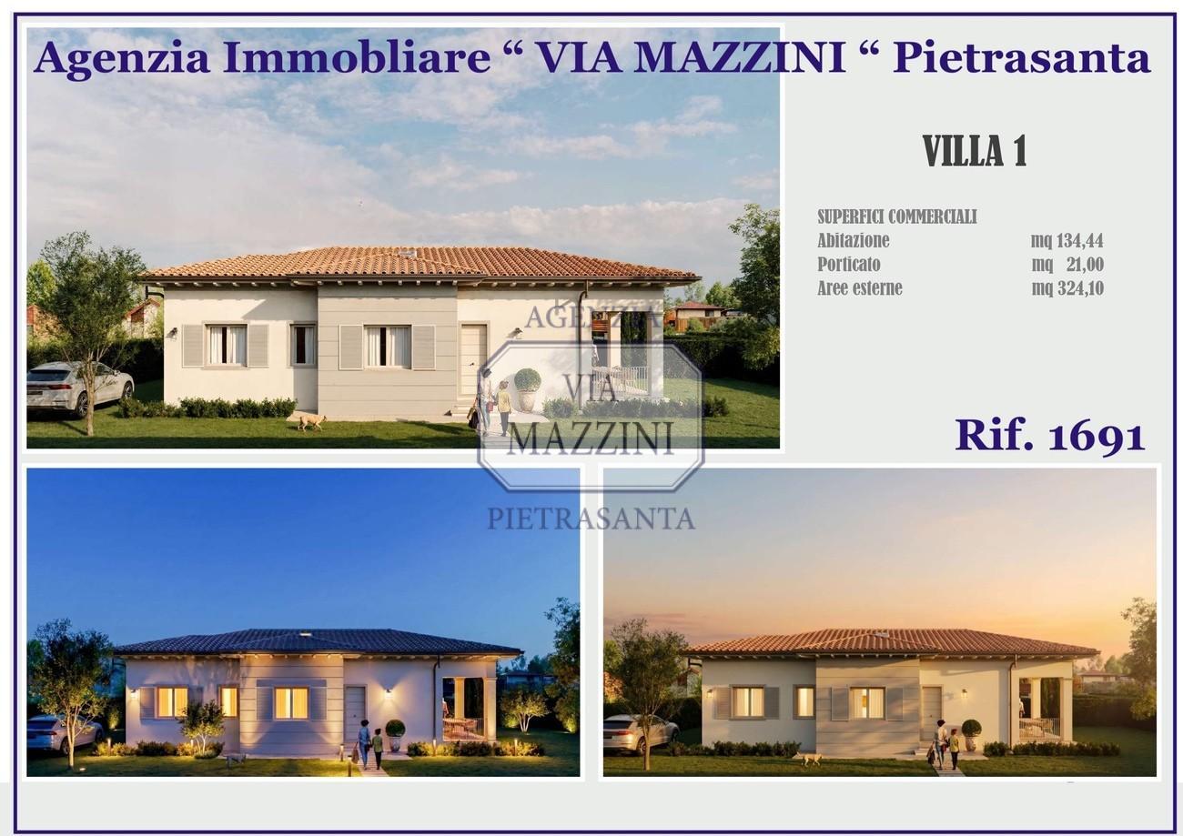 Villa con giardino, Pietrasanta macelli