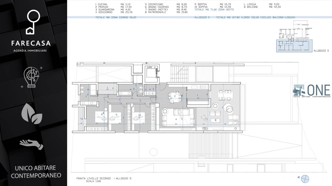 Appartamento in vendita a Teramo, Semicentro