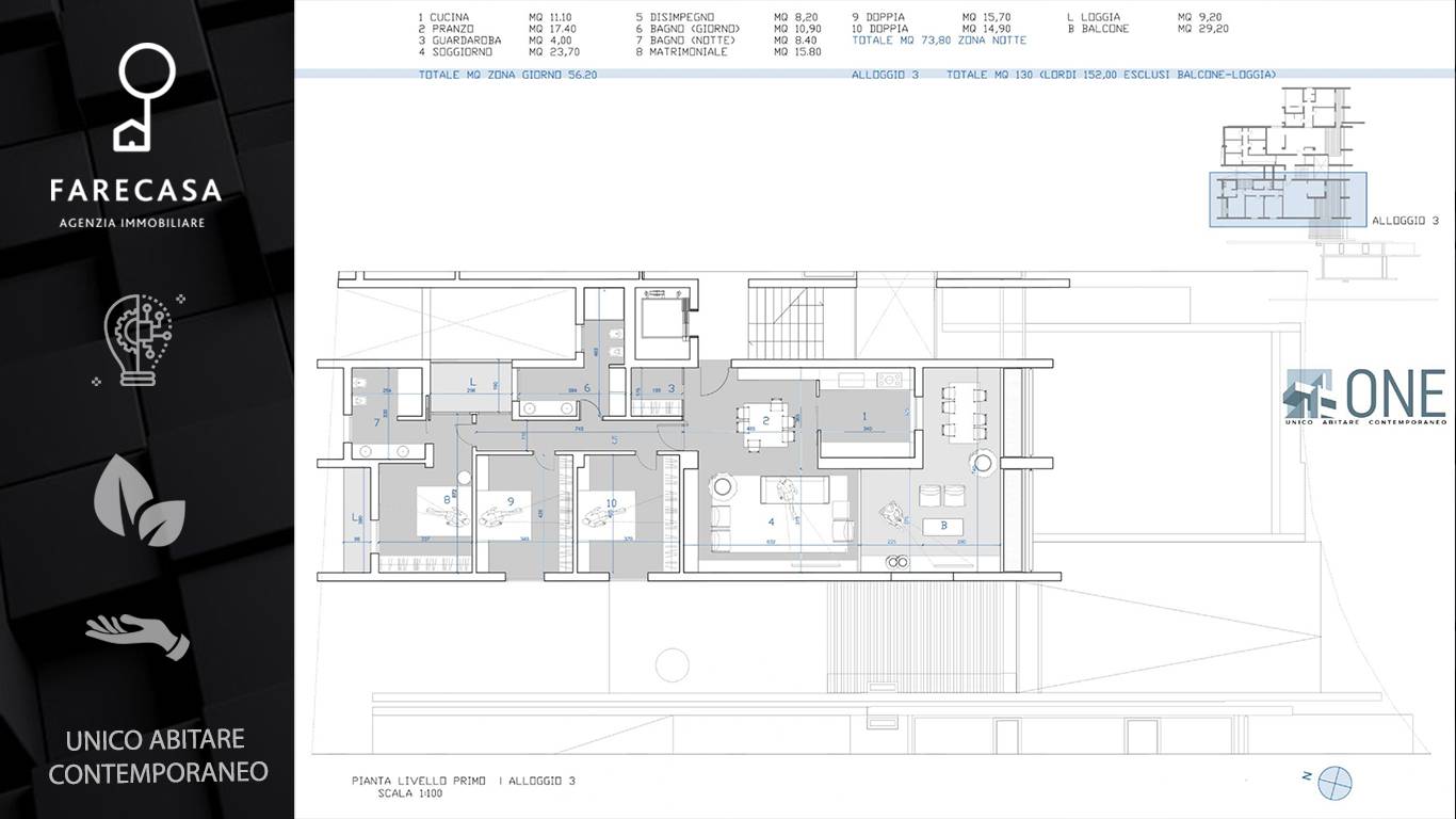 Appartamento in vendita a Teramo, Semicentro