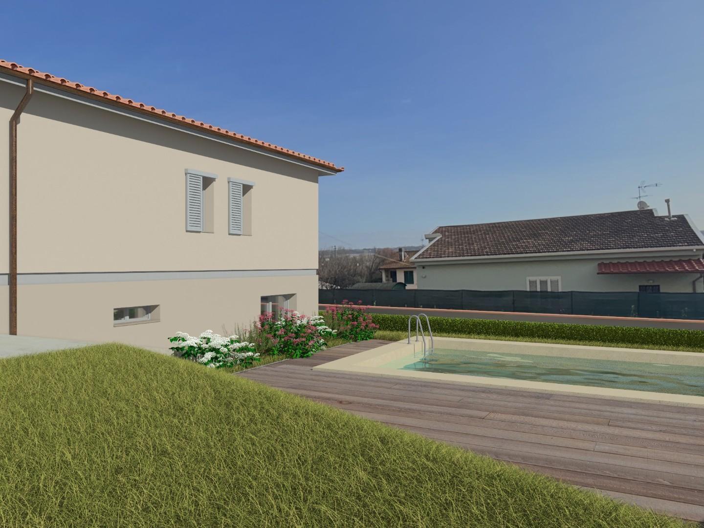 Casa indipendente con giardino, Buti cascine