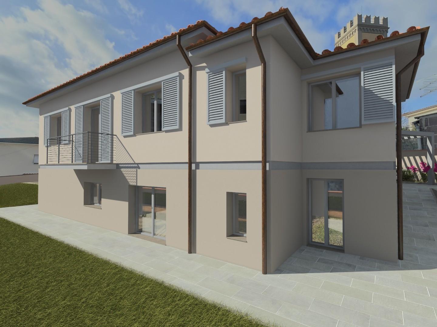 Casa indipendente con giardino, Buti cascine