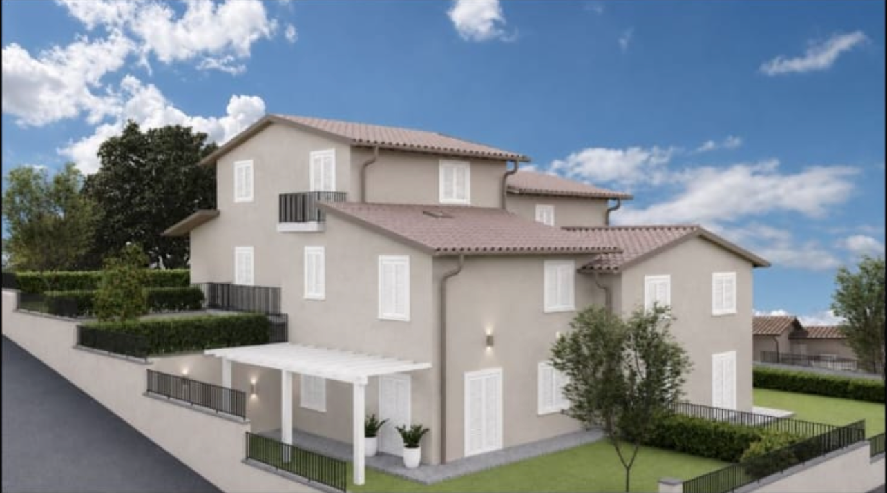 Villa con giardino, Santa Maria a Monte cerretti