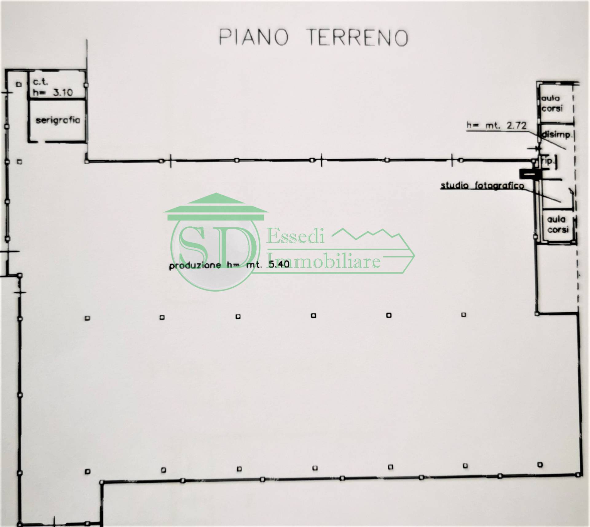 Capannone in vendita a Retorbido