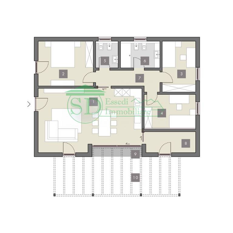 Terreno edificabile in vendita a Crespiatica