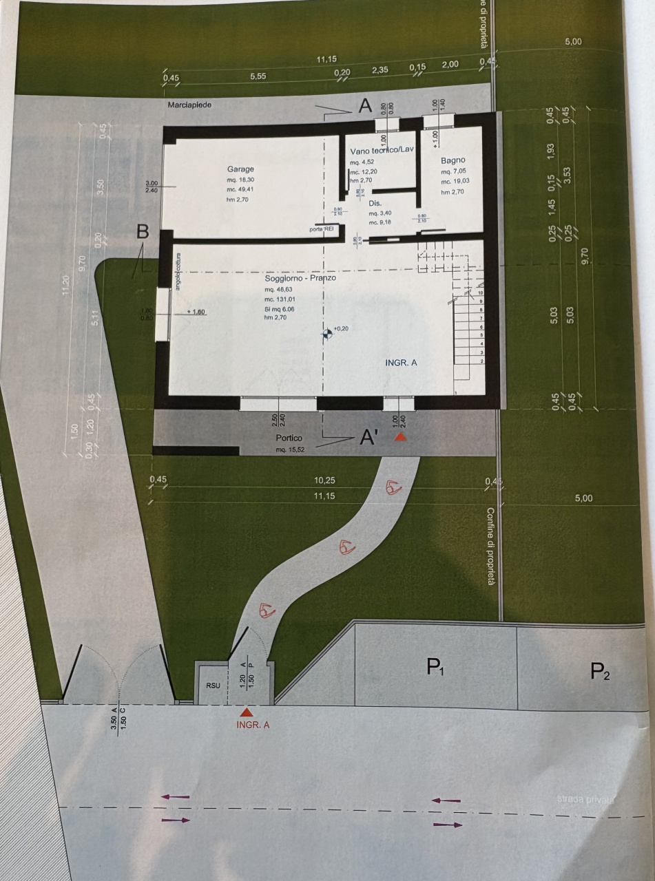 Casa indipendente con giardino a Legnaro